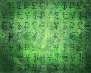 MONEY. monetary symbols. currency.background