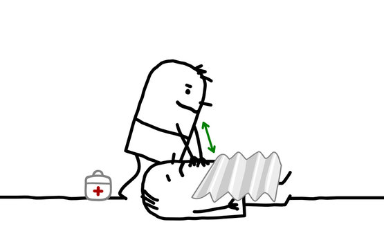 first aid worker