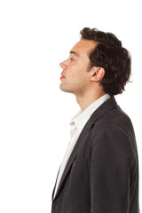 business man, isolated on white background