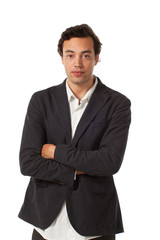 business man, isolated on white background