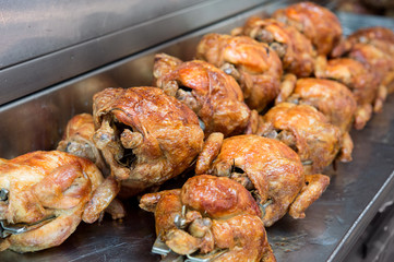 Polli allo spiedo - grilled chicken