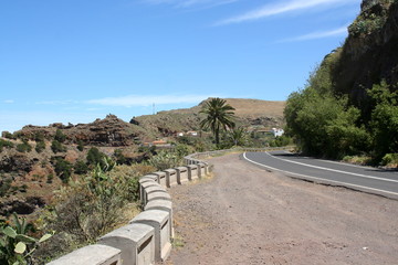 Straße auf La Gomera