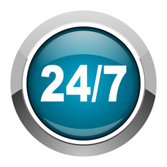 24/7 icon