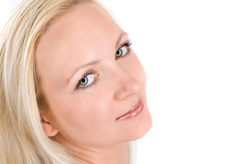 Fototapeta premium Beautiful blond woman