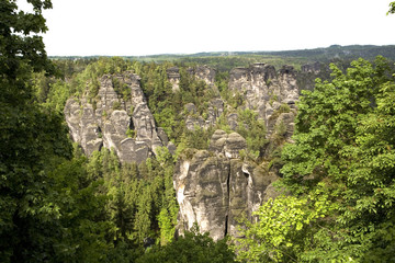 Bastei im Nationalpark Sächsische Schweiz