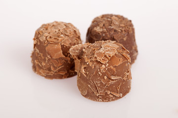 Chocolate candies, truffles