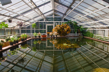 Gewächshaus des Botanischen Gartens Braunschweig