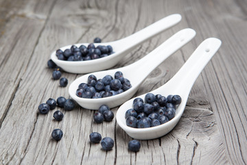 Fresh and tasty blueberries