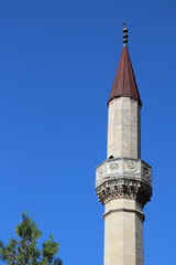 Minaret in Khan's Palace, Bakhchysarai