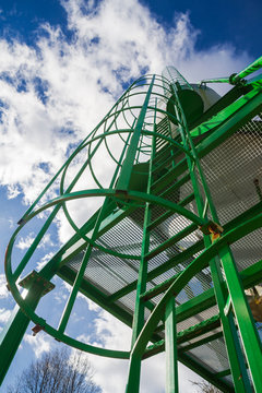 Escalera de Silo al cielo