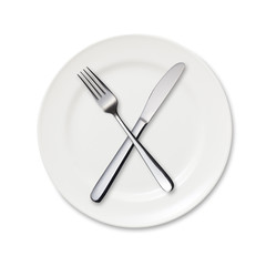 カトラリー/クリッピングパス付き