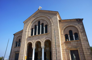 Fototapeta na wymiar Orthodox church in Zakynthos island, Greece