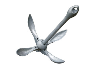 anchor on white background