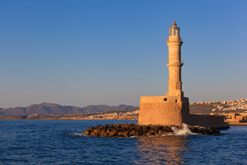 Lighthouse at Chania, Crete