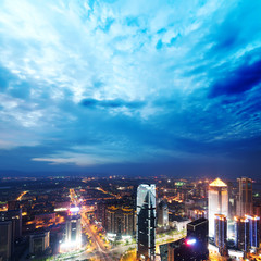 Fototapeta premium the night view