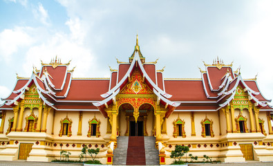 Fototapeta na wymiar buddist temple building