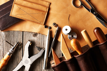 Leather crafting tools