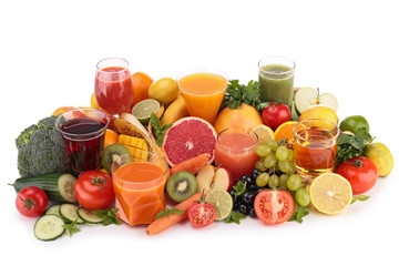 fruit and vegetable juice