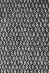 Vertical textile texture in black and white
