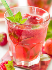 strawberry mojito or lemonade