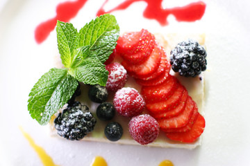 Salad of berries.