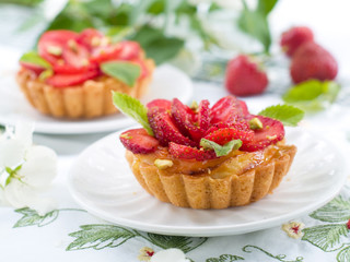 strawberry tart