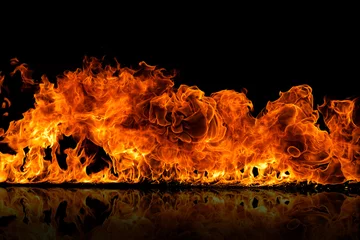 Foto op Plexiglas Vlam fire flames
