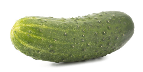 Cucumber isolated on white background