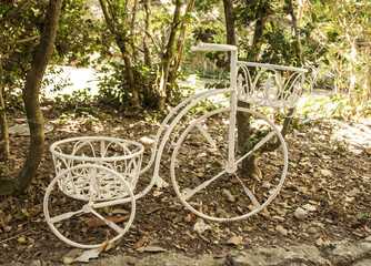 Fototapeta na wymiar Decorative Bicycle