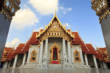 Fototapeta premium Wat Benchamabophit, bangkok, thailand