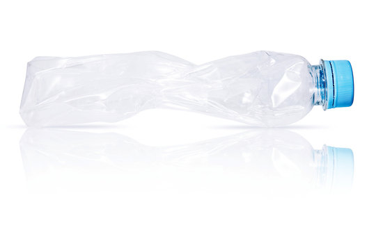 Open Crushed Water Bottle transparent PNG - StickPNG