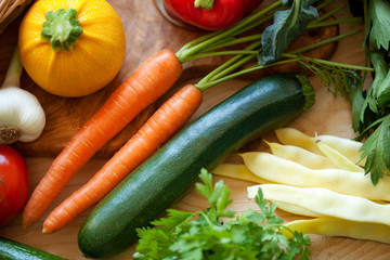 Fresh vegetables