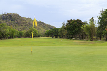 Obraz premium golf course