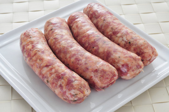 chorizos criollos, typical latin american sausages