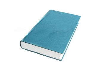 hardcover book isolated on white background