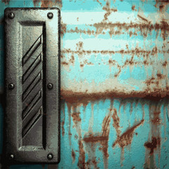 Old metal background