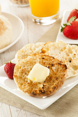 Organic Whole Wheat English Muffins