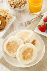 Organic Whole Wheat English Muffins