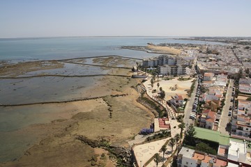 Chipiona vue du ciel