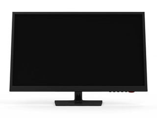 Modern Monitor isolated on white background