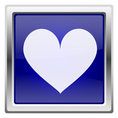 Blue shiny icon