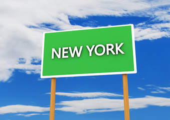New York sign