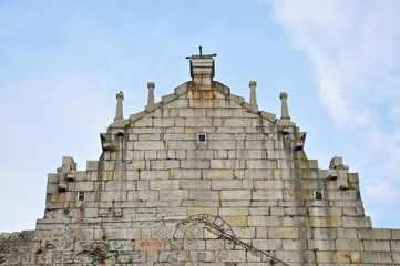 Fototapeta na wymiar Ruiny katedry Świętego Pawła