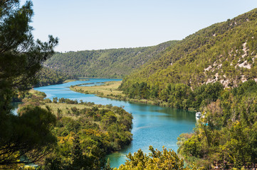 Fototapeta na wymiar Krka River, Croatia