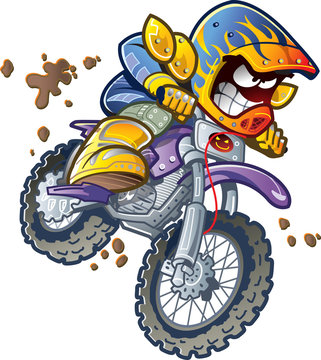 BMX Dirt Bike Rider