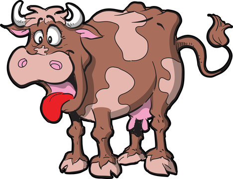 recommend clip art: Cartoon Cow