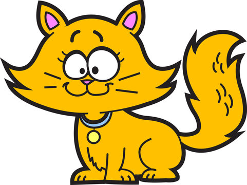 Cartoon Kitten