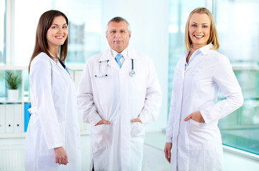 Fototapeta premium Happy therapeutists