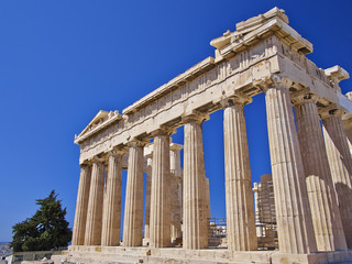 Fototapeta premium Parthenon, ancient Greek temple, Acropolis of Athens