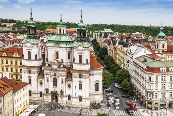 Fototapeta na wymiar Nikolauskirche Prag